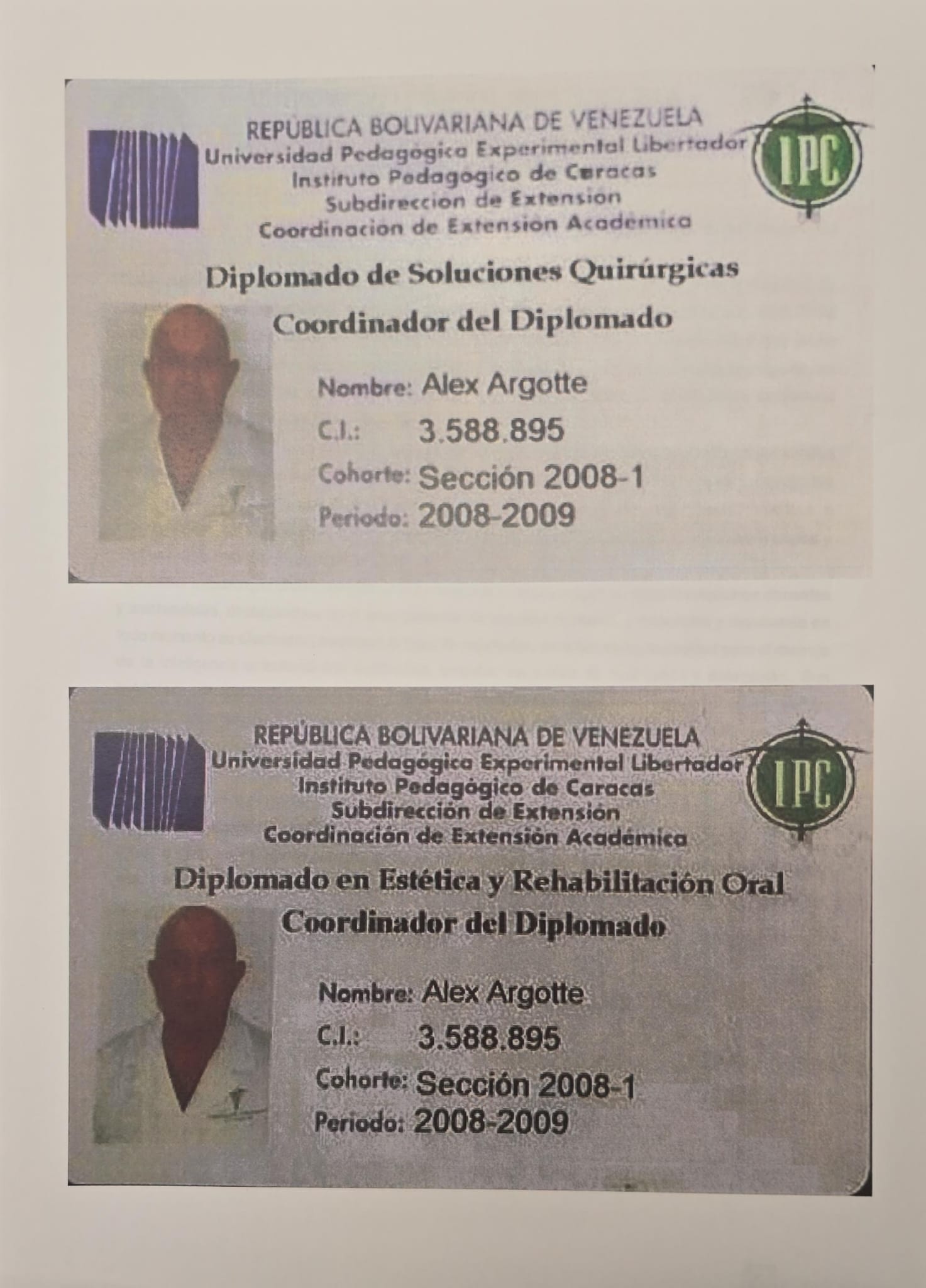 Coordinator ID Cards — IPC Diploma Programmes